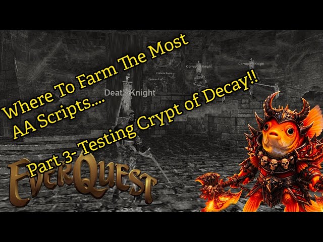 AA Points Farming Guide — EverQuest Legends